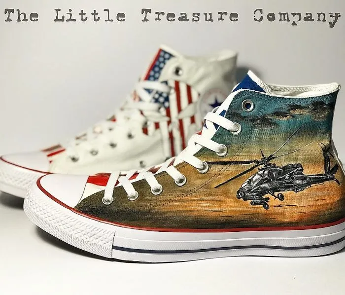 Custom Helicopter Shoes