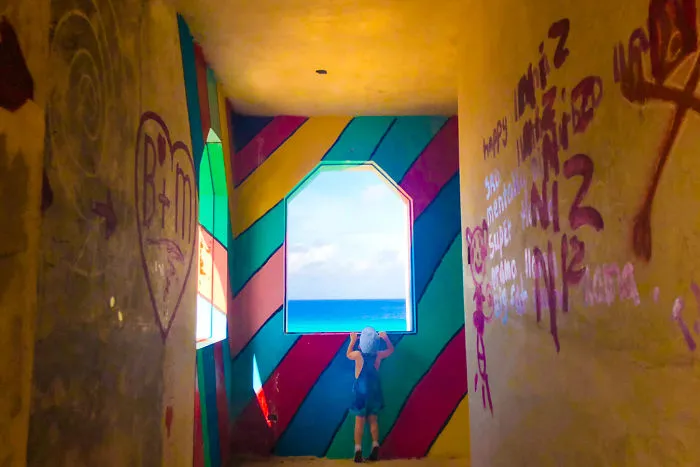Old Abandoned Hotel On Bonaire Coast