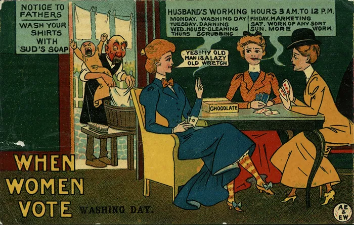 These 30 Anti-Suffragette Posters Show The 'Dangers' Of Women's Rights