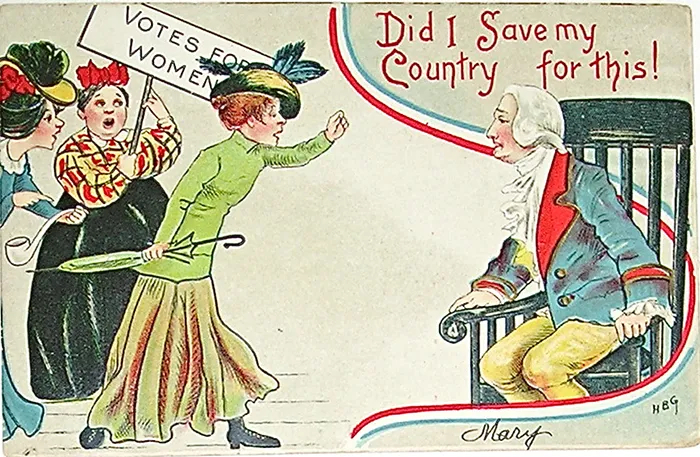 These 30 Anti-Suffragette Posters Show The 'Dangers' Of Women's Rights