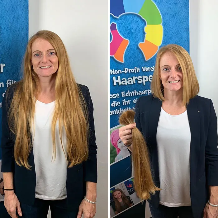 Today It Was Time: Make The Long Hair Short Within A Few Minutes. Doesn’t Hurt, Costs Me Nothing, But Brings Back Some Quality Of Someone’s Life