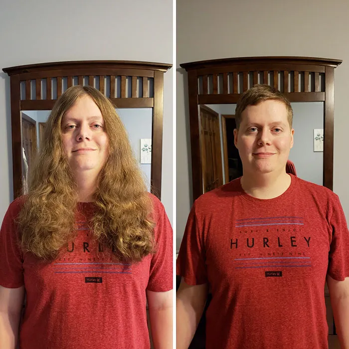 Donated My Hair. I Feel Like A Different Person