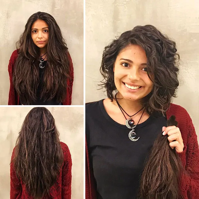 Donating More Than Half Of Hair