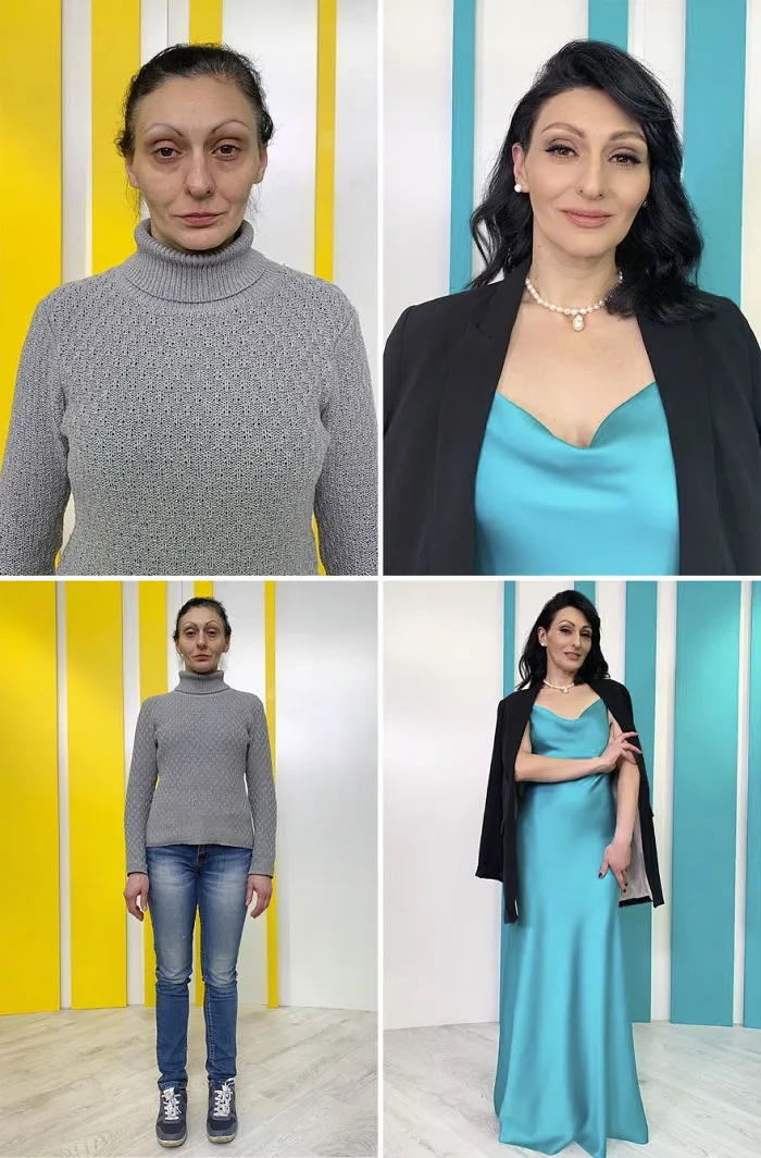 30 Before And After Pics Of People Styled By Alexandr Rogov