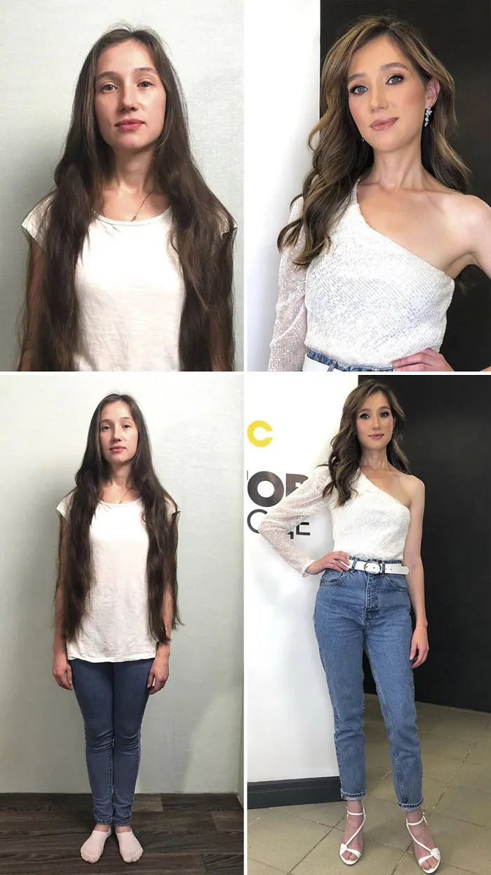 30 Before And After Pics Of People Styled By Alexandr Rogov