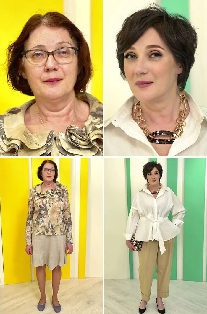 30 Before And After Pics Of People Styled By Alexandr Rogov