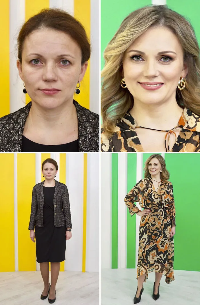 30 Before And After Pics Of People Styled By Alexandr Rogov