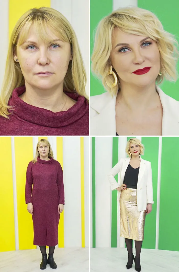30 Before And After Pics Of People Styled By Alexandr Rogov