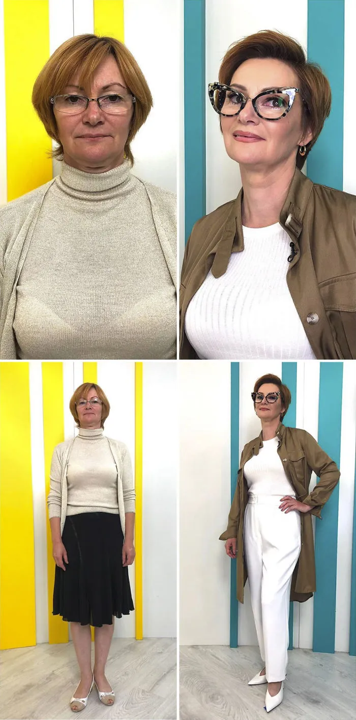 30 Before And After Pics Of People Styled By Alexandr Rogov