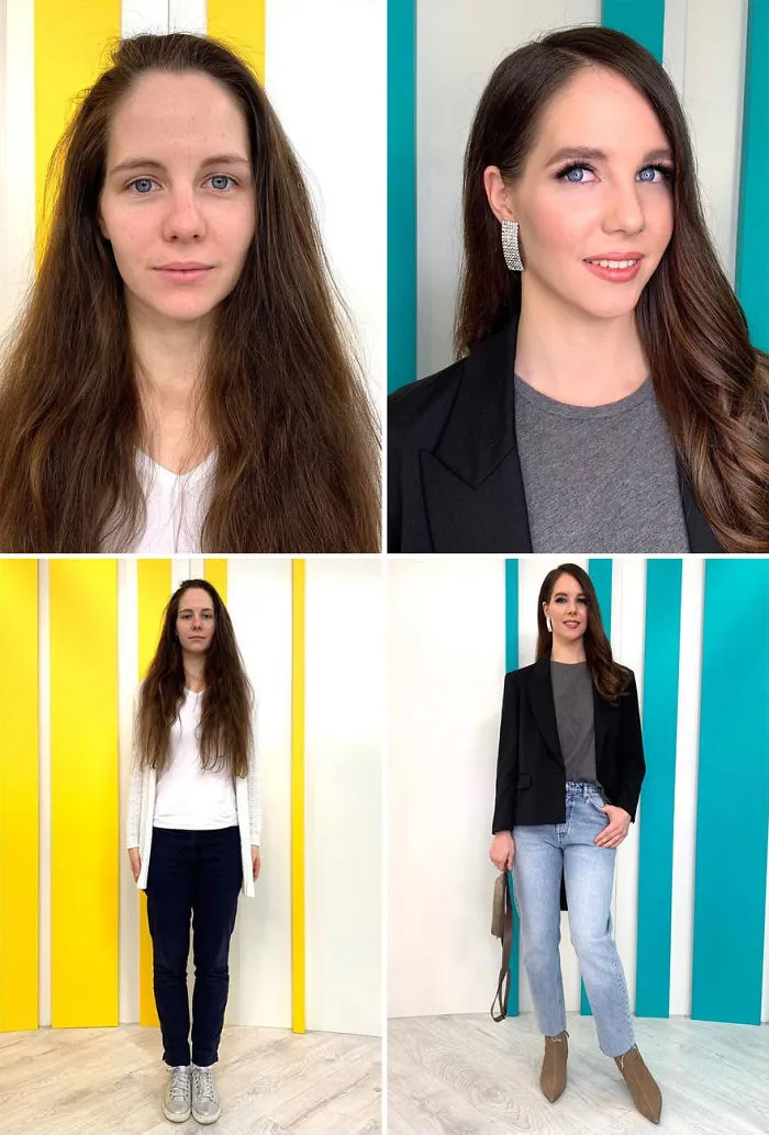 30 Before And After Pics Of People Styled By Alexandr Rogov