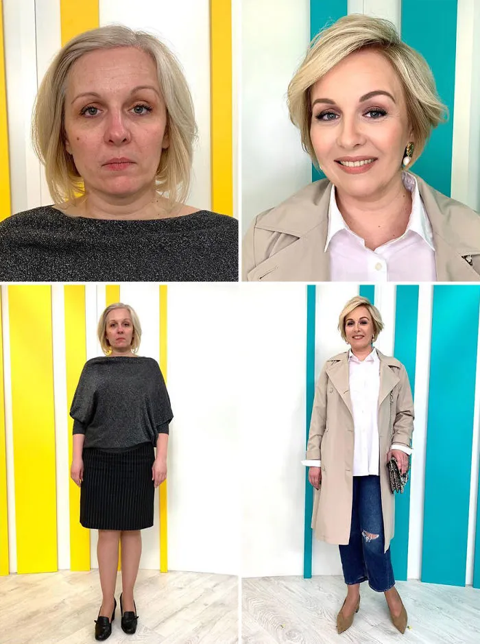 30 Before And After Pics Of People Styled By Alexandr Rogov