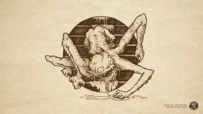 The Thread-Nightmare: Four-Legged Dumb-Footed, Drooling Sticky Thread-Nightmare