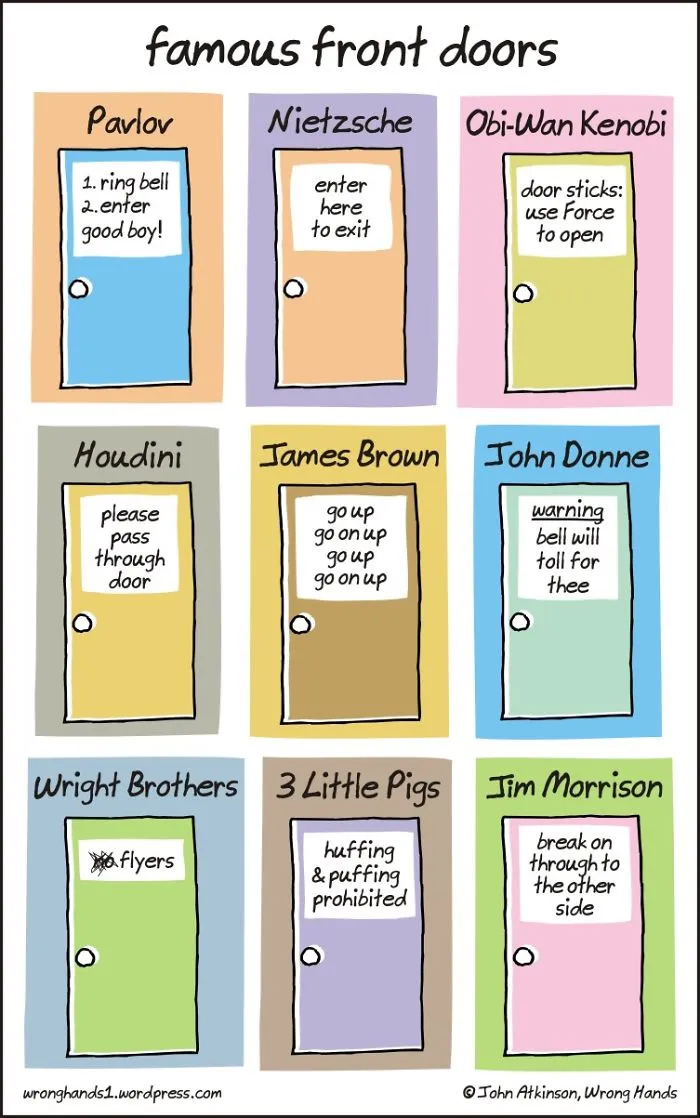 Artist Pokes Fun At Literature Classics In 30 Cartoons