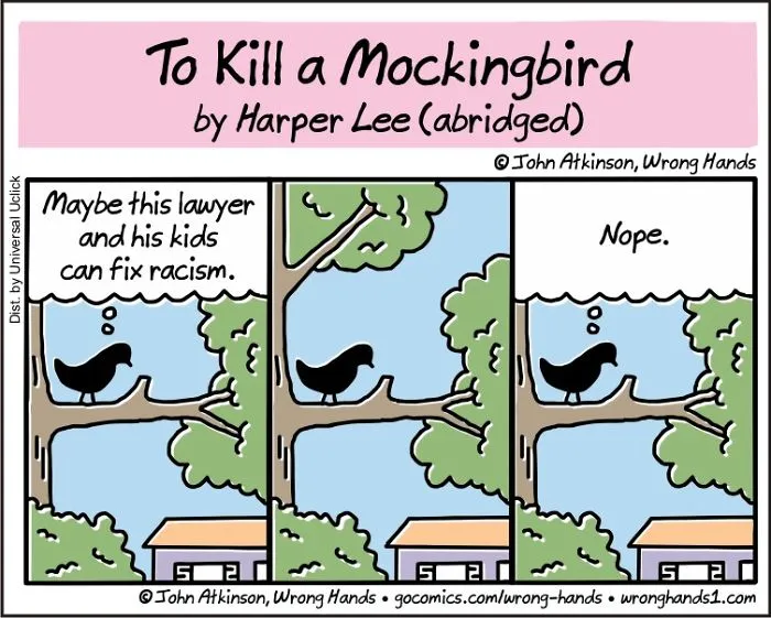 Artist Pokes Fun At Literature Classics In 30 Cartoons