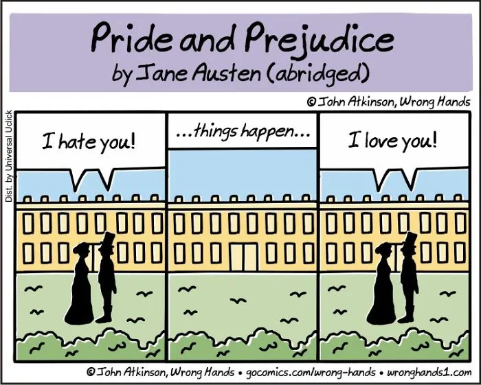 Artist Pokes Fun At Literature Classics In 30 Cartoons