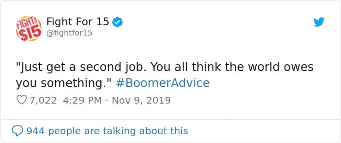 30 Times Boomers Gave Advice, But Didn't Notice That The World Doesn't Work The Way It Used To
