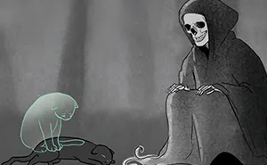 The Same Artist Who Made People Cry With Her Comic 'Good Boy' Just Shared A New One With A Black Cat
