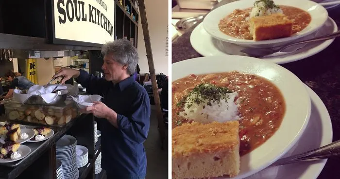 Bon Jovi Opened 2 Restaurants That Allow People In Need To Eat Free Of Charge