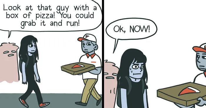 I Share My Thoughts And Inner Conflicts Through 30 Comics