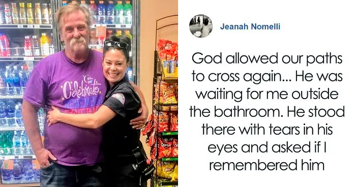 Paramedic Is Surprised By The Transformation Of A Drug Addict She Helped 14 Years Ago