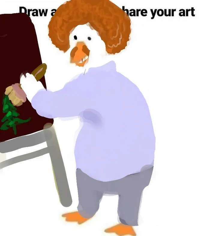 La gente se volvió loca después de que alguien pidiera que "dibujaran un pato" con esta simple plantilla