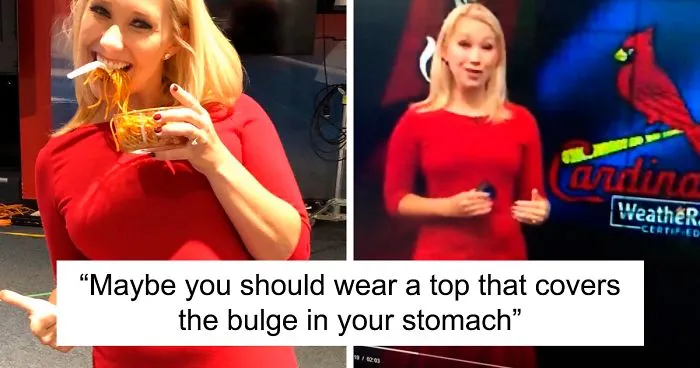 TV Reporter Gets Critiqued For Her 'Stomach Bulge,' Hits Back With A Powerful Response