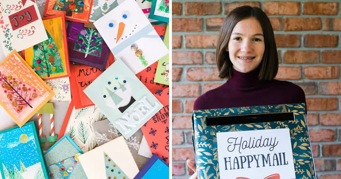 I'm 16 Years Old, And I'm On A Mission To Collect 10,000 Handmade Holiday Cards For The Elderly