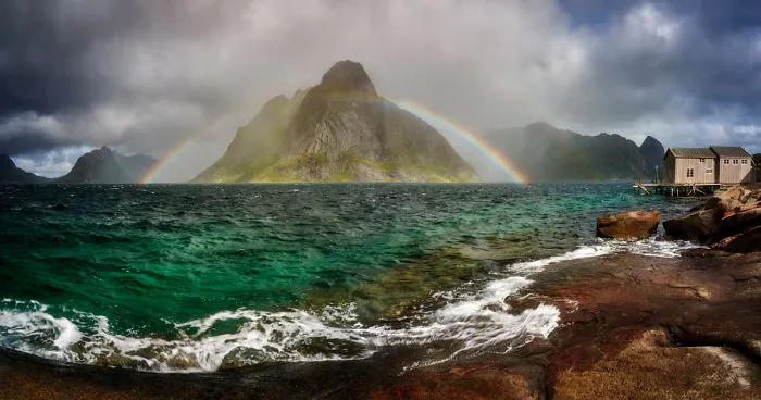 I Photographed Dream Lofoten Rainbows