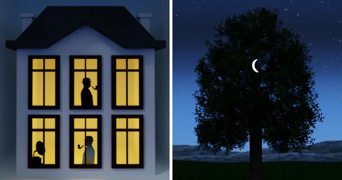I Created 3D Short Animation Based On Work Of René Magritte