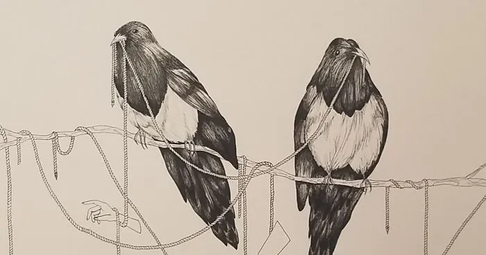 I Draw Pictures That Explore My Anxiety About Life And Death