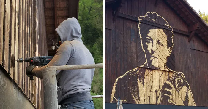 Arthur Rimbaud  Engraved In A Wooden Wall