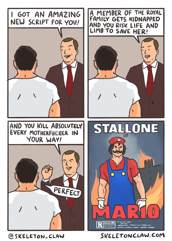 30 Funny And Sometimes A Little Dark Comics By Skeleton Claw