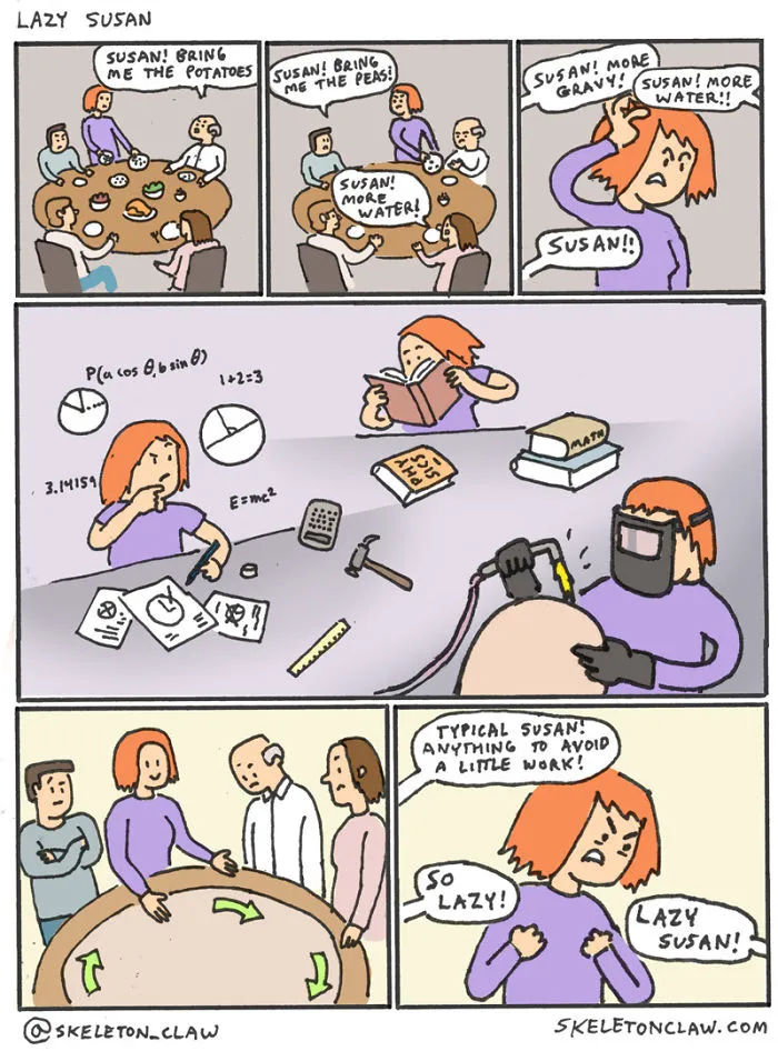 30 Funny And Sometimes A Little Dark Comics By Skeleton Claw