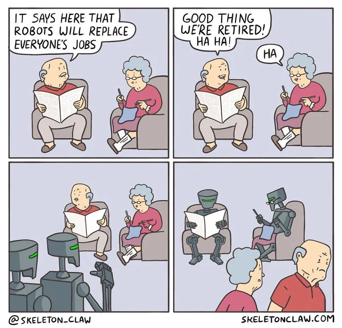 30 Funny And Sometimes A Little Dark Comics By Skeleton Claw