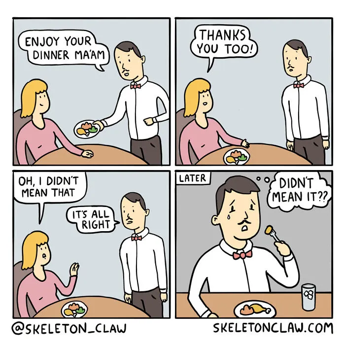 30 Funny And Sometimes A Little Dark Comics By Skeleton Claw