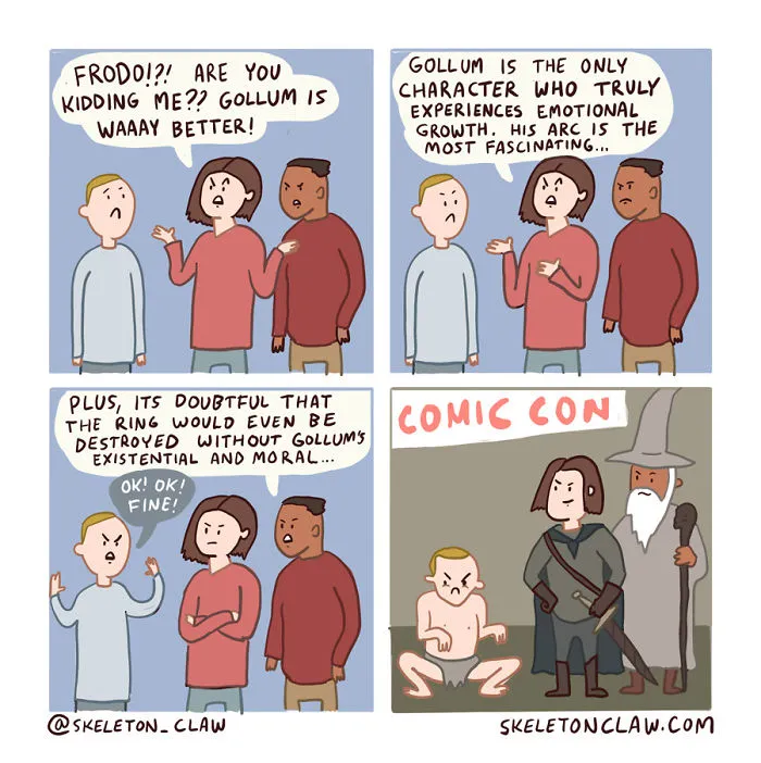 30 Funny And Sometimes A Little Dark Comics By Skeleton Claw