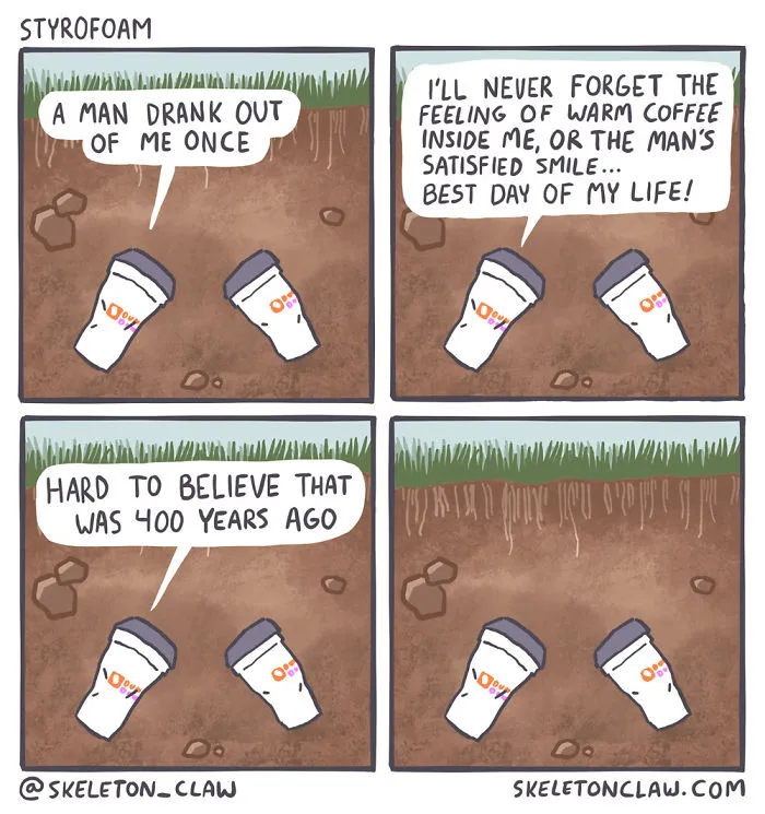30 Funny And Sometimes A Little Dark Comics By Skeleton Claw