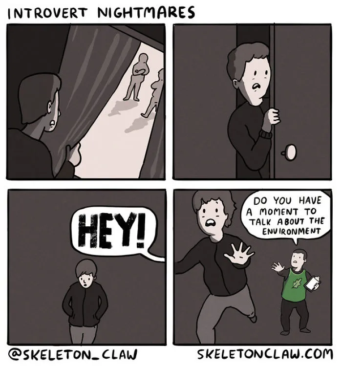 30 Funny And Sometimes A Little Dark Comics By Skeleton Claw