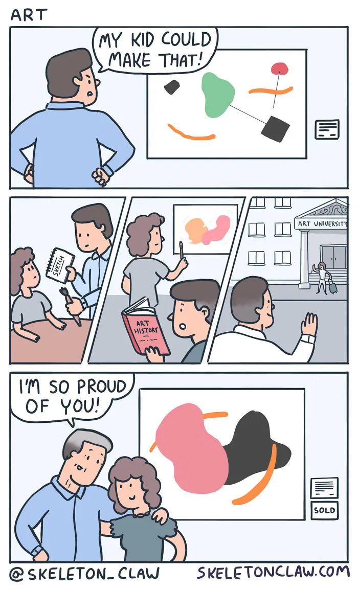 30 Funny And Sometimes A Little Dark Comics By Skeleton Claw