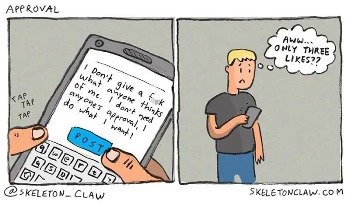 30 Funny And Sometimes A Little Dark Comics By Skeleton Claw