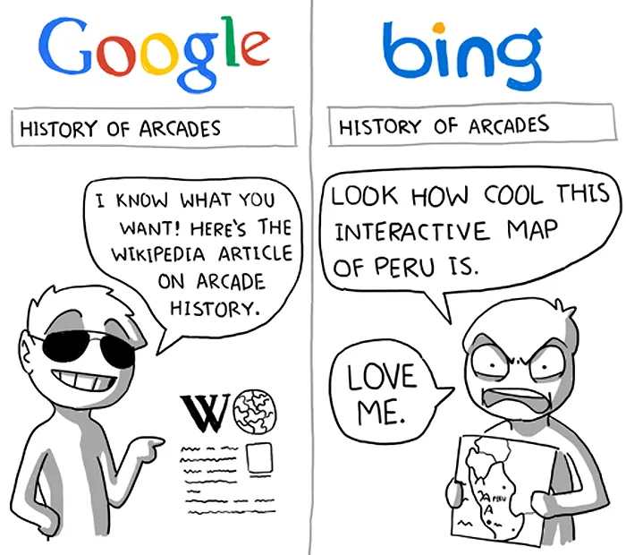 20 Google Vs. Bing Memes That Are As Hilarious As They Are Accurate