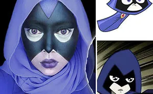 Woman Uses Her Hijab To Turn Herself Into Pop Culture Characters (30 New Pics)