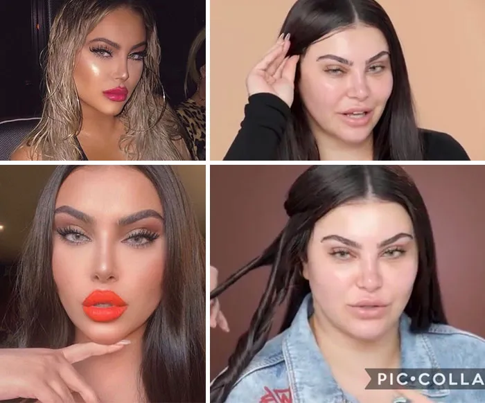 Left: Instagram, Right: Youtube