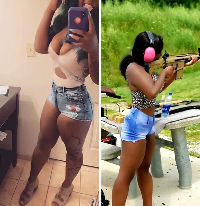 Girl, What Is Up With Your Legs?? She Put The Whole Leg On Backwards In The Second Pic!