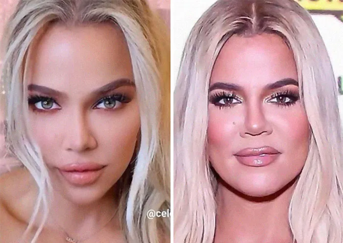 Ha cambiado totalmente su estructura facial