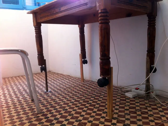 We Asked Our Landlord For A Bigger Table. He Built Us This