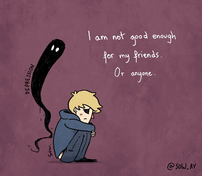 I Draw Comics To Explain What It's Like Living With Depression And Anxiety (30 New Pics)