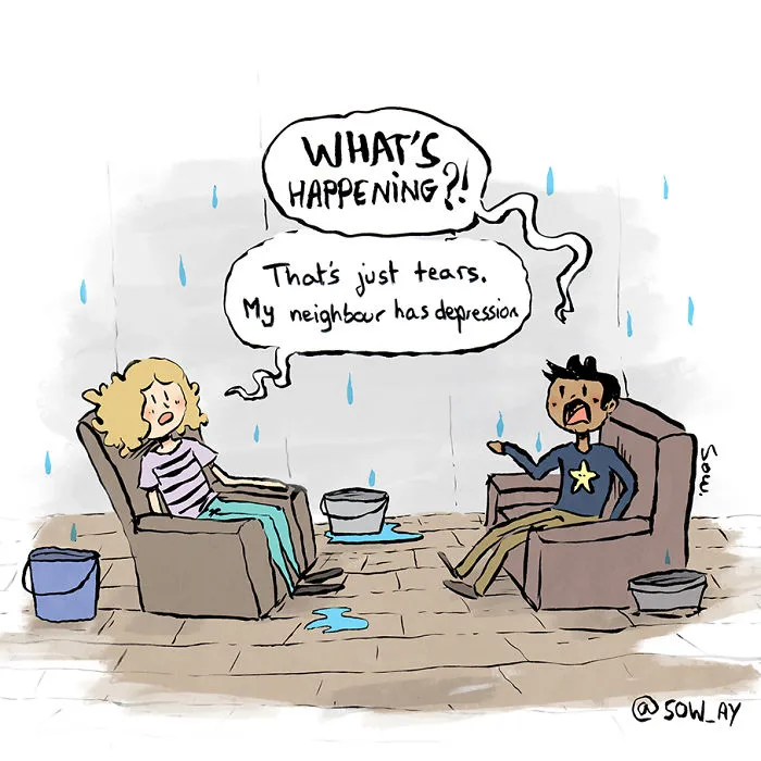 I Draw Comics To Explain What It's Like Living With Depression And Anxiety (30 New Pics)