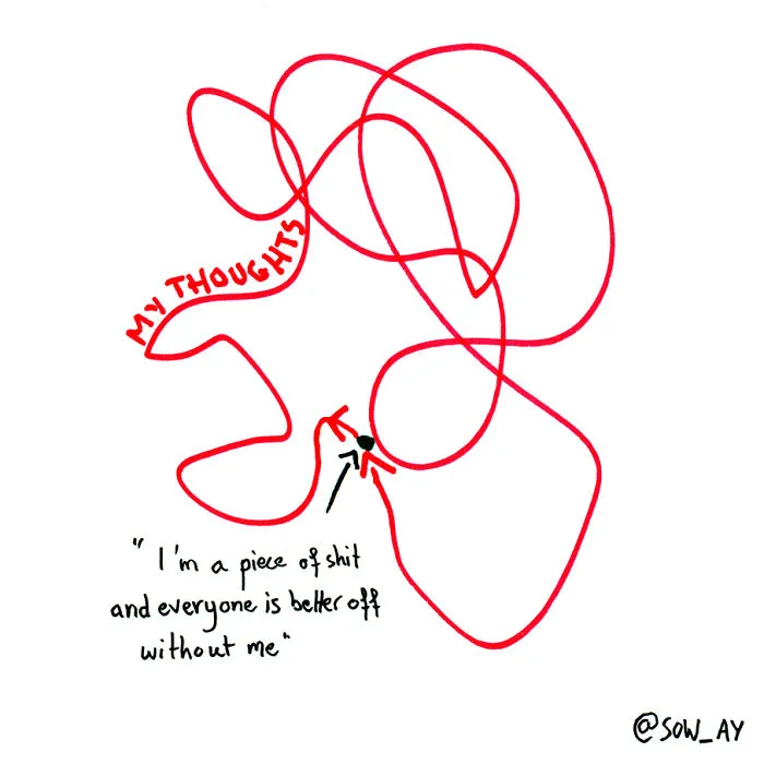 I Draw Comics To Explain What It's Like Living With Depression And Anxiety (30 New Pics)