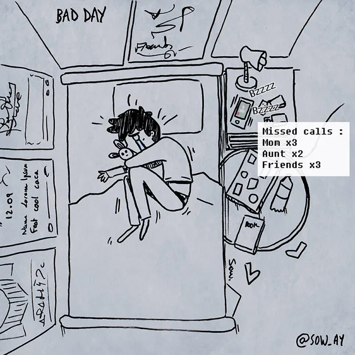 I Draw Comics To Explain What It's Like Living With Depression And Anxiety (30 New Pics)